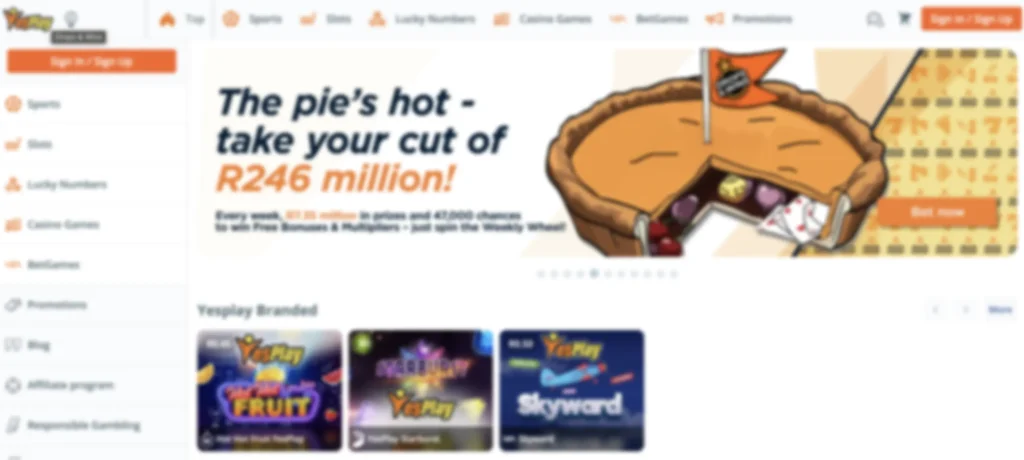 yesplay online Casino south Africa 